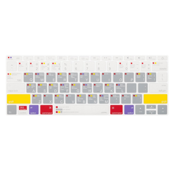 Phủ phím JCPAL Shortcut MacBook Pro