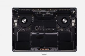 laptopvang MacBook Pro 16 inch 2019 Air Flow