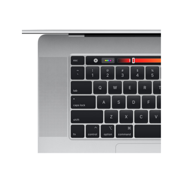 MacBook Pro 16 inch Intel Silver Keyboard
