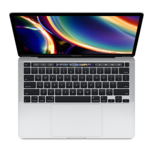 MacBook-Pro-2020-13-inch-Intel-Silver-keyboard