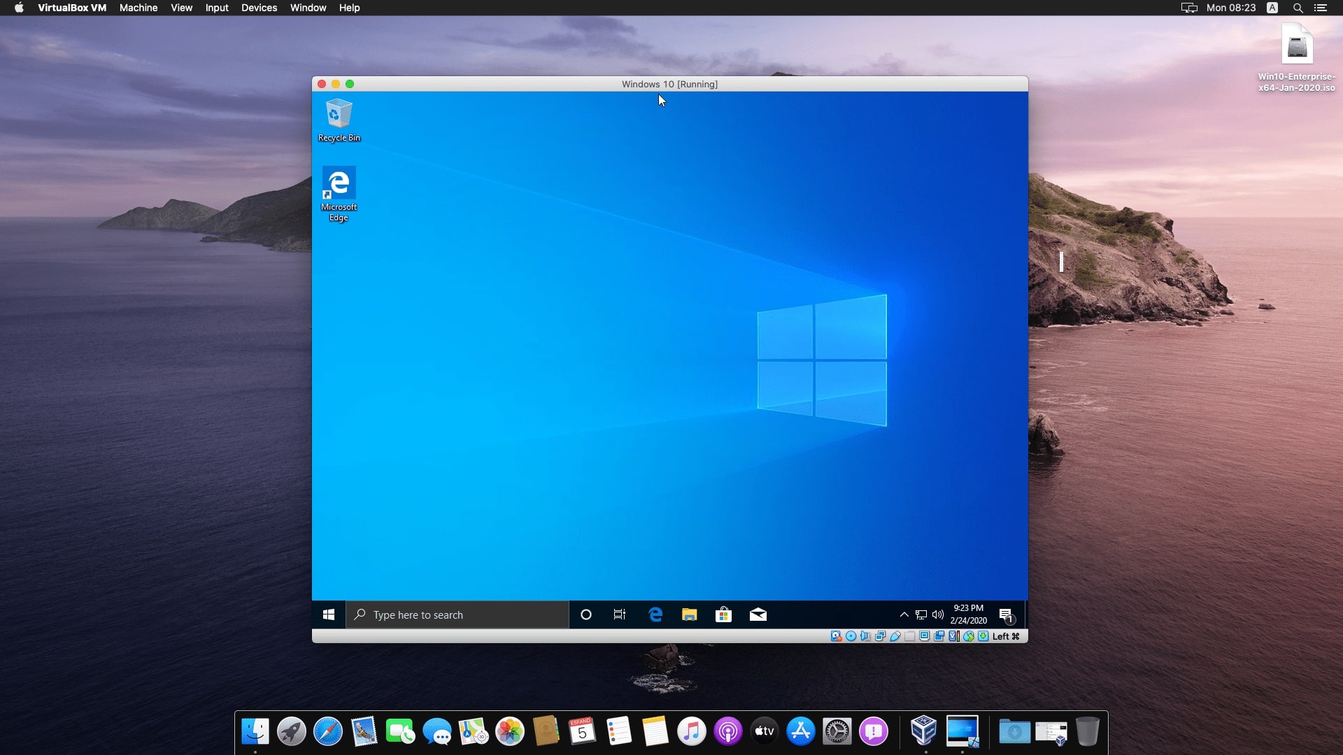 giả lập macos trên virtualbox