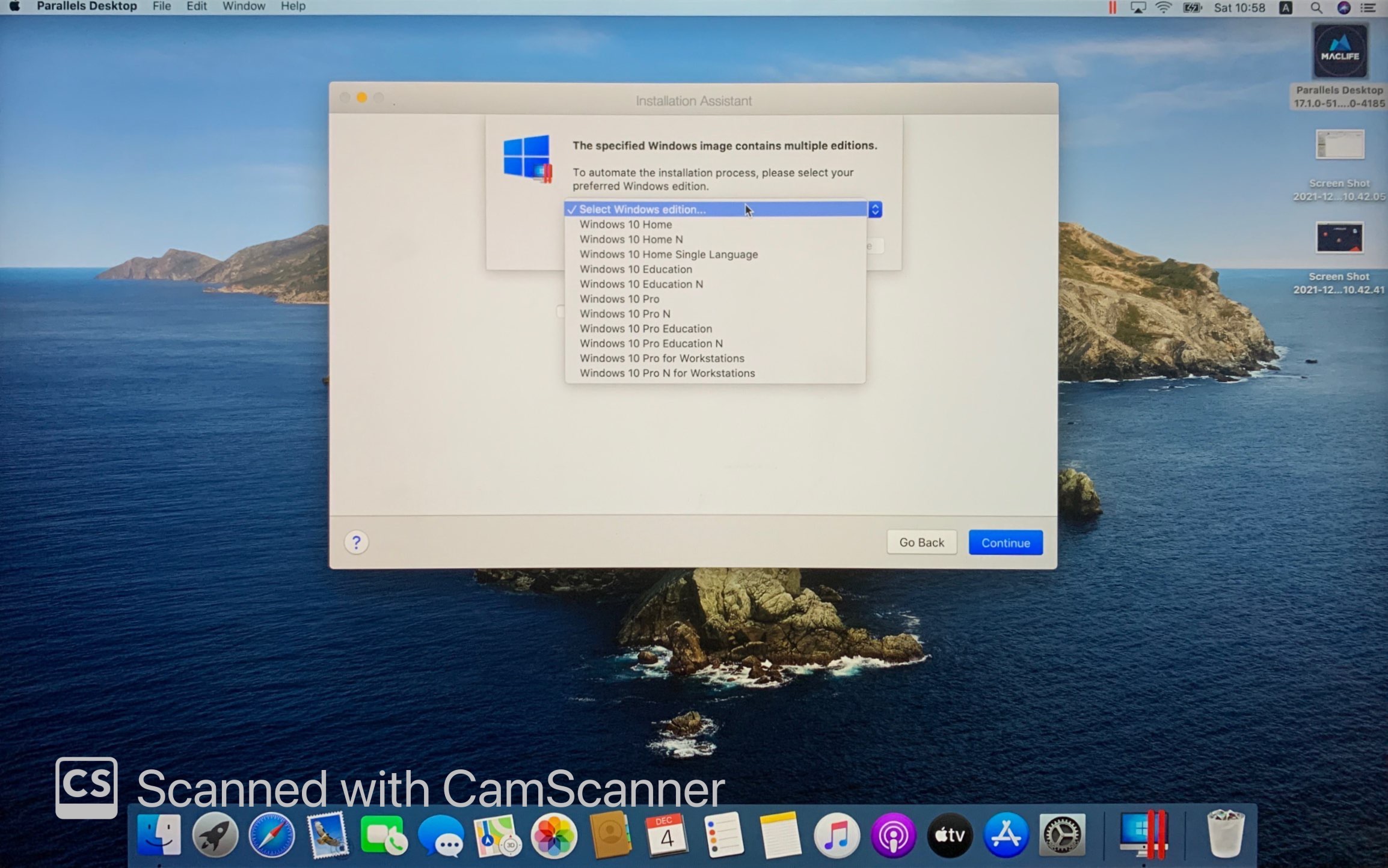 Hướng dẫn cài Windows cho MacBook bằng Parallels8