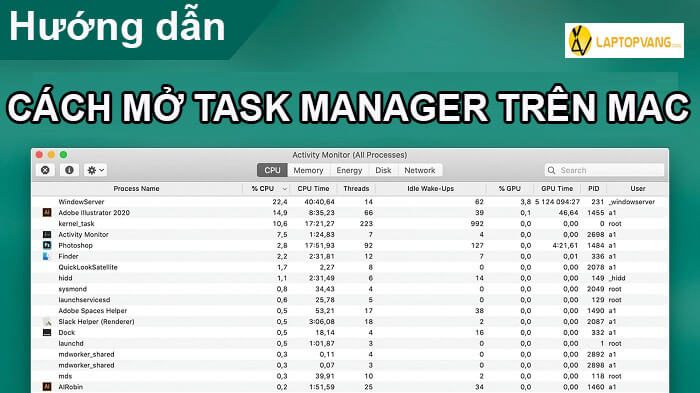 task manager mac
