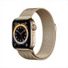 VN Apple Watch Series 6 LTE 40mm Gold Stainless Steel Gold Milanese Loop PDP Image Position 1 1