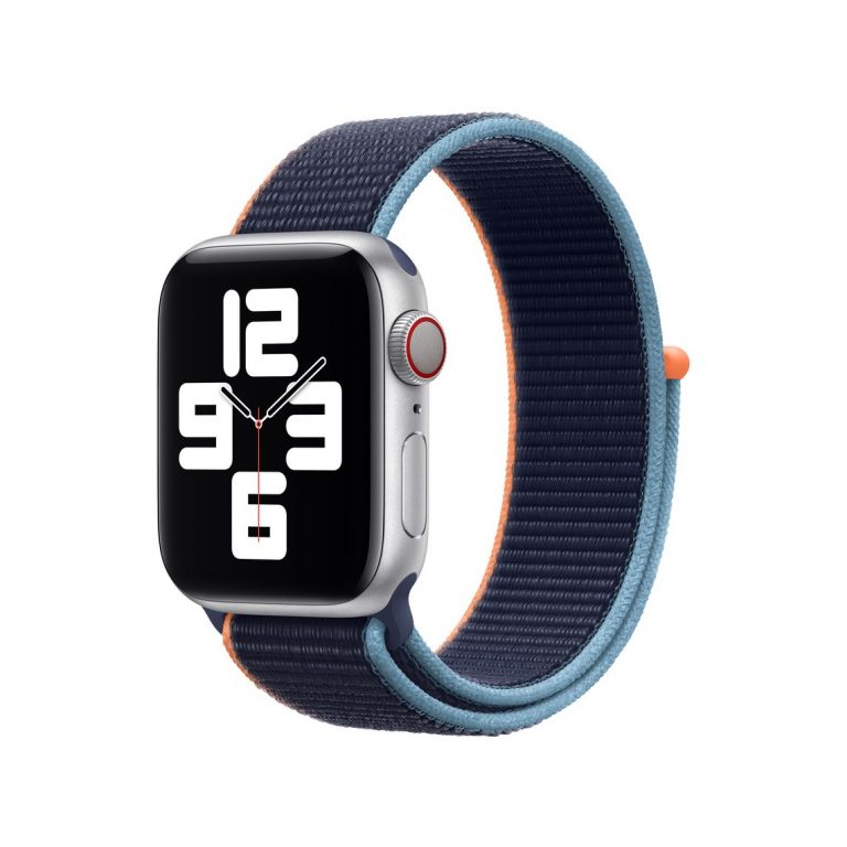 apple watch band sport loop deep navy laptopvang