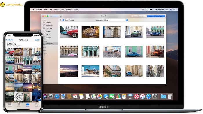 Hướng dẫn cách Copy hình ảnh từ iPhone sang MacBook dễ dàng