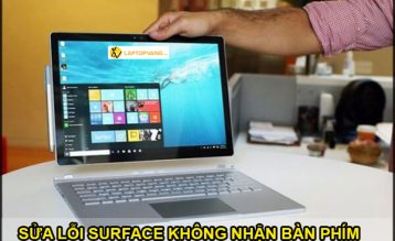 surface không nhận bàn phím