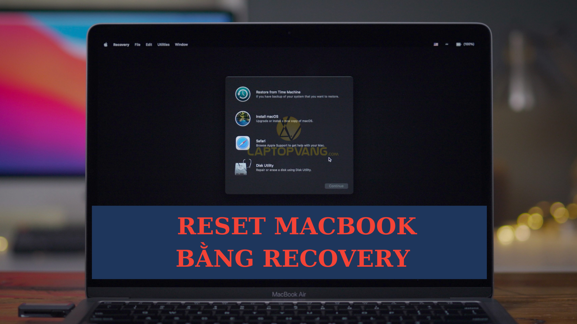 reset macbook