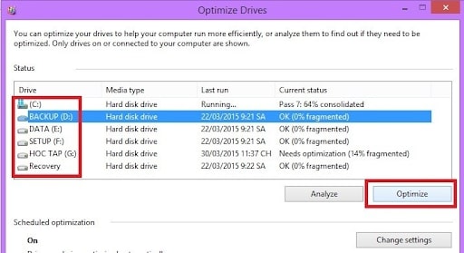 how to fix full disk win 10