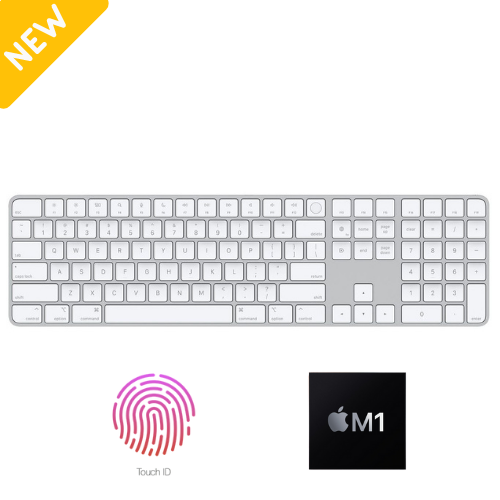 Apple Magic Keyboard with Touch ID & Numpad (Fullsize)