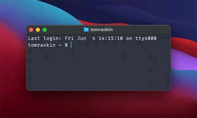 terminal macos