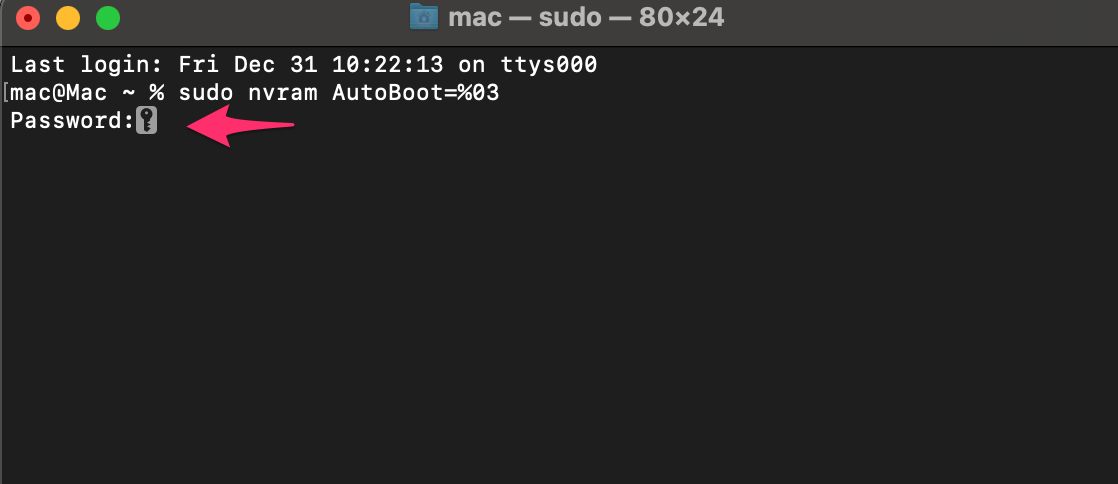 Hướng dẫn bật lại AutoBoot trên MacBook