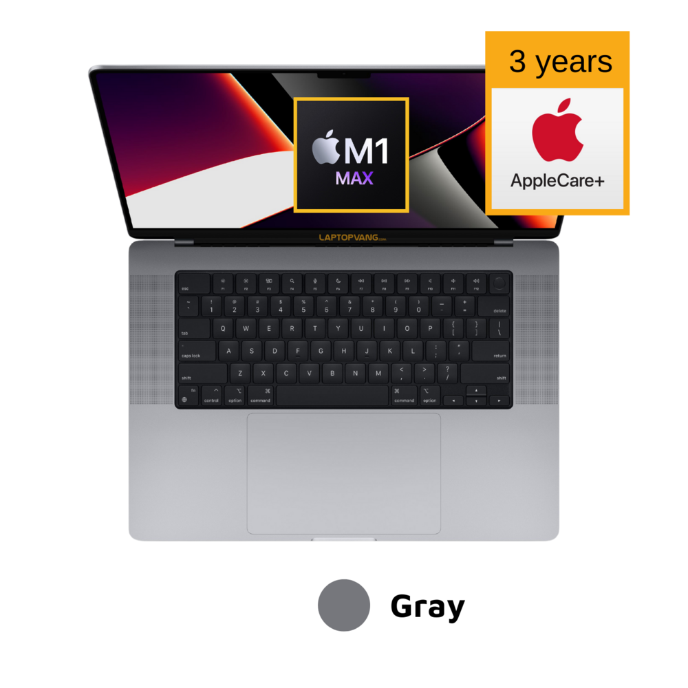 MacBook Pro 16 inch 2021 MK1A3 – (Gray/M1 Max/32GB/1TB) New