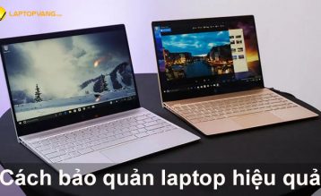 cách bảo quản laptop