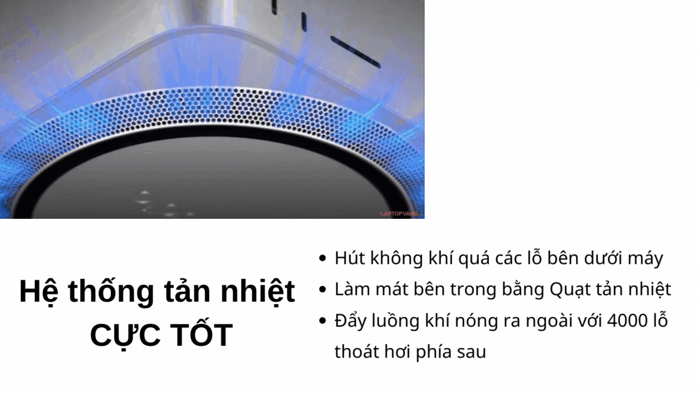 Hệ thống tản nhiệt Mac Studio