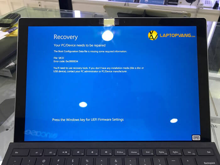 lỗi hệ điều hành surface