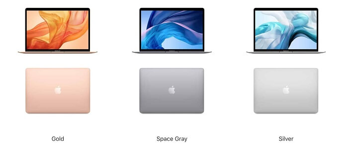 macbook màu nào đẹp nhất