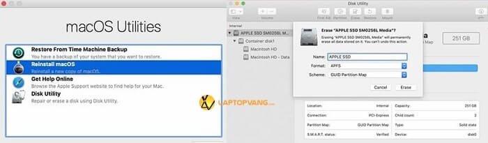 reinstall macos