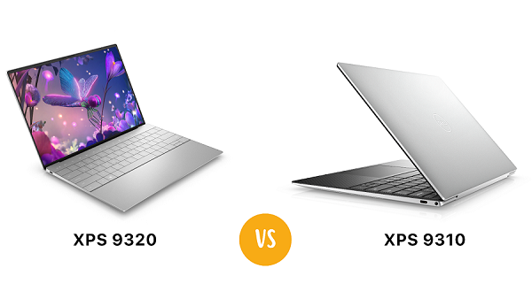 so sánh dell xps 9320 và dell xps 9310