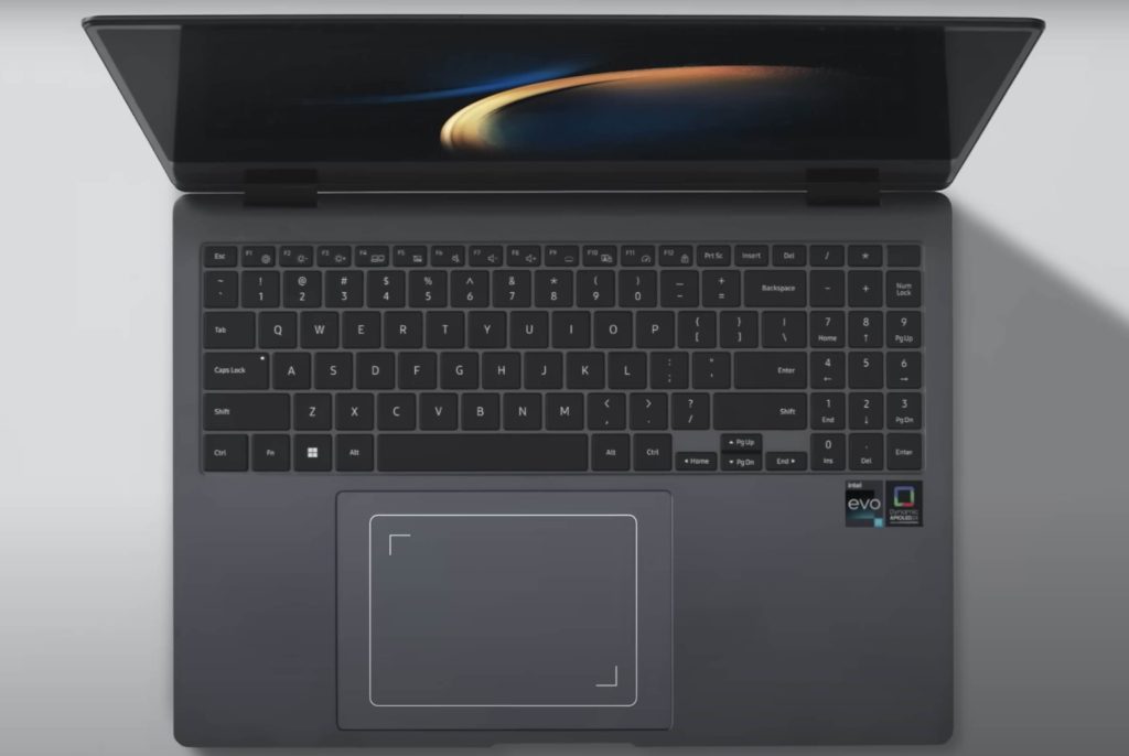 Keyboard và TouchPad Samsung Galaxy Book3 Pro