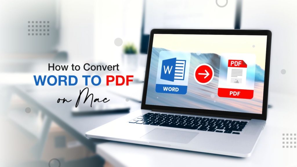 cách chuyển file word sang pdf trên macbook