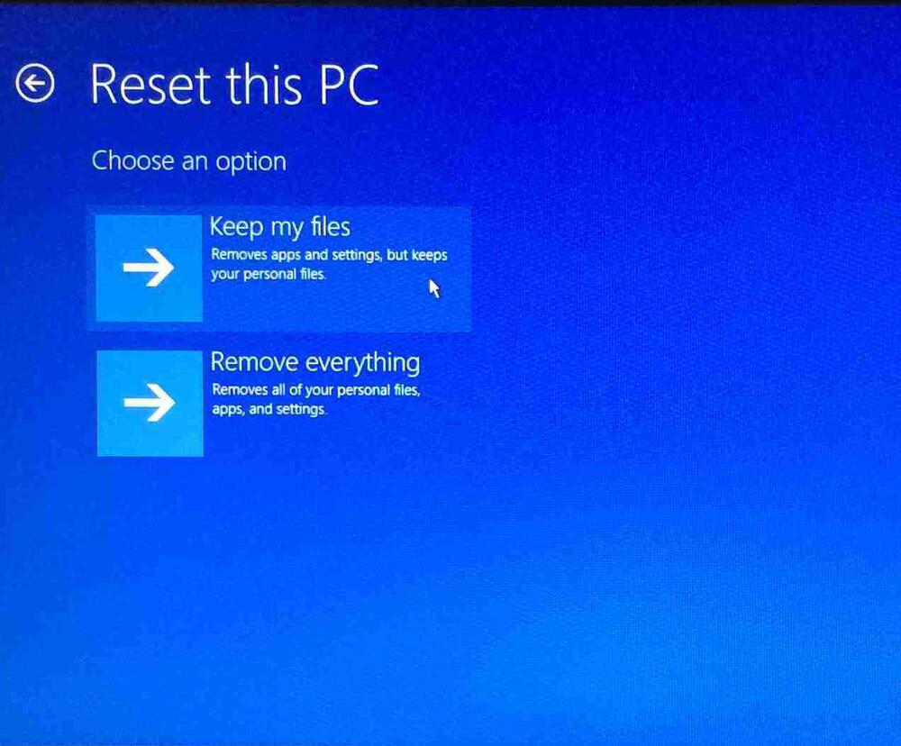 Remove Everything