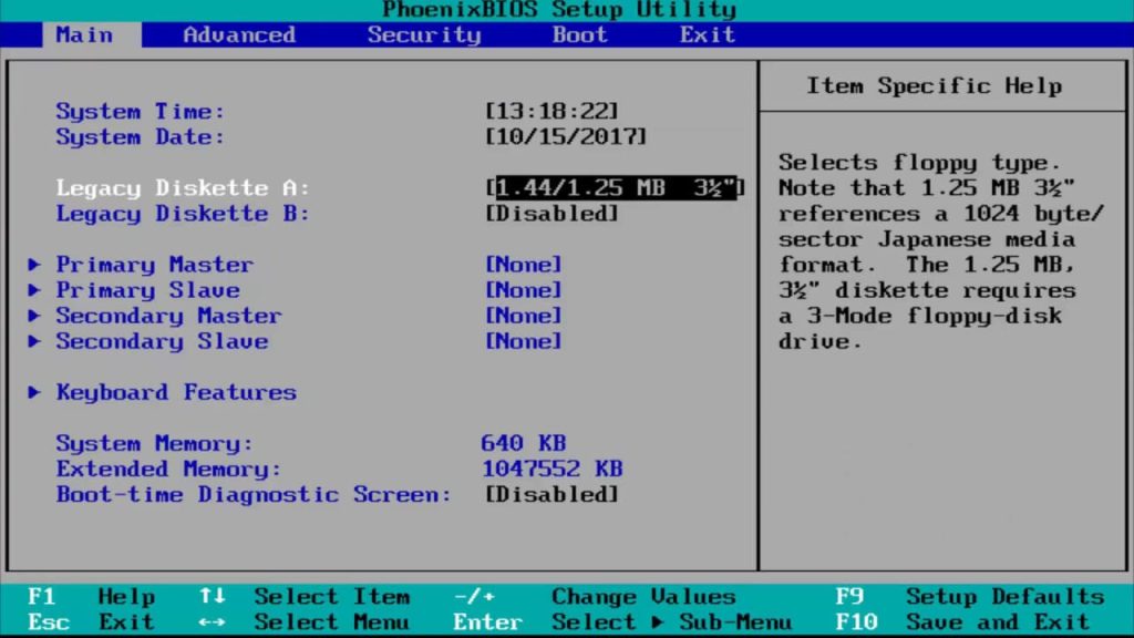 vào bios lenovo