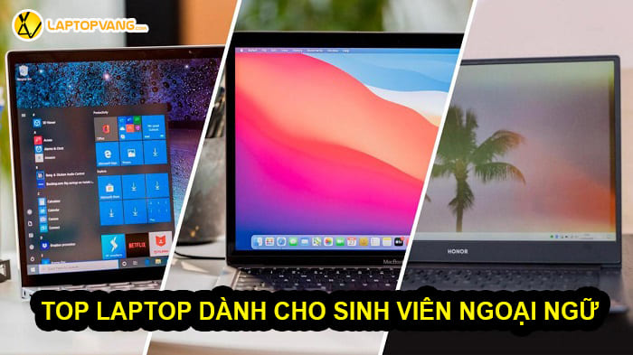 laptop dành cho sinh viên ngoại ngữ