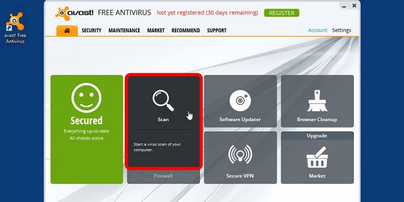 quét virus