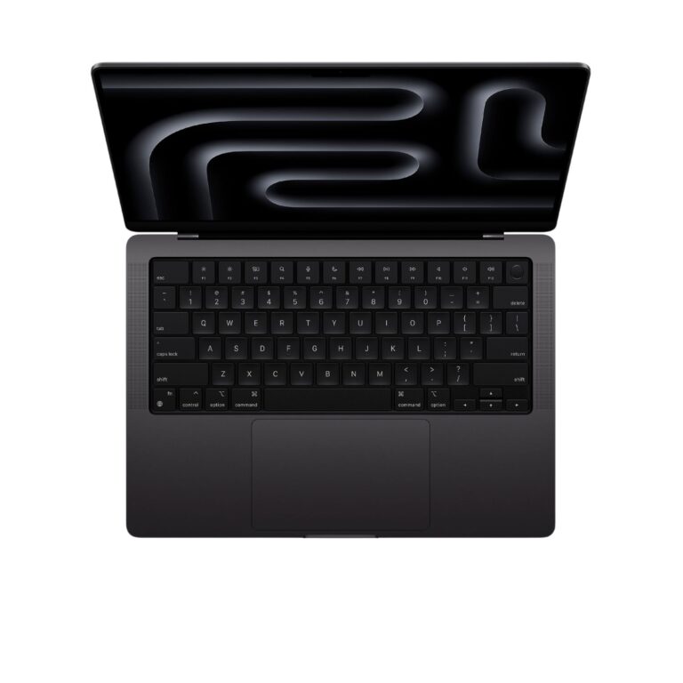 MacBook Pro M3 14 inch Black Keyboard