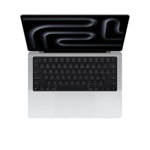 MacBook Pro M3 14 inch Silver Keyboard