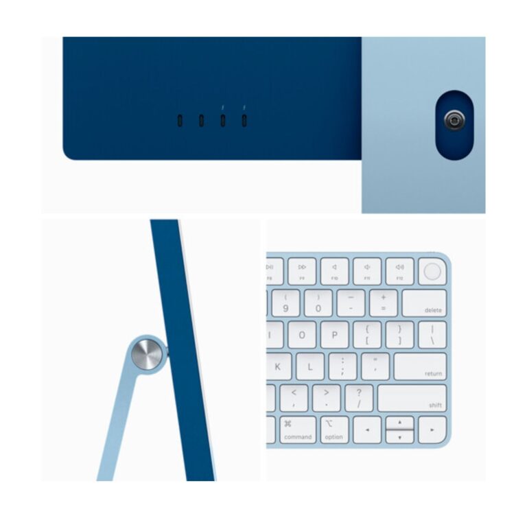 iMac M3 Blue Keyboard