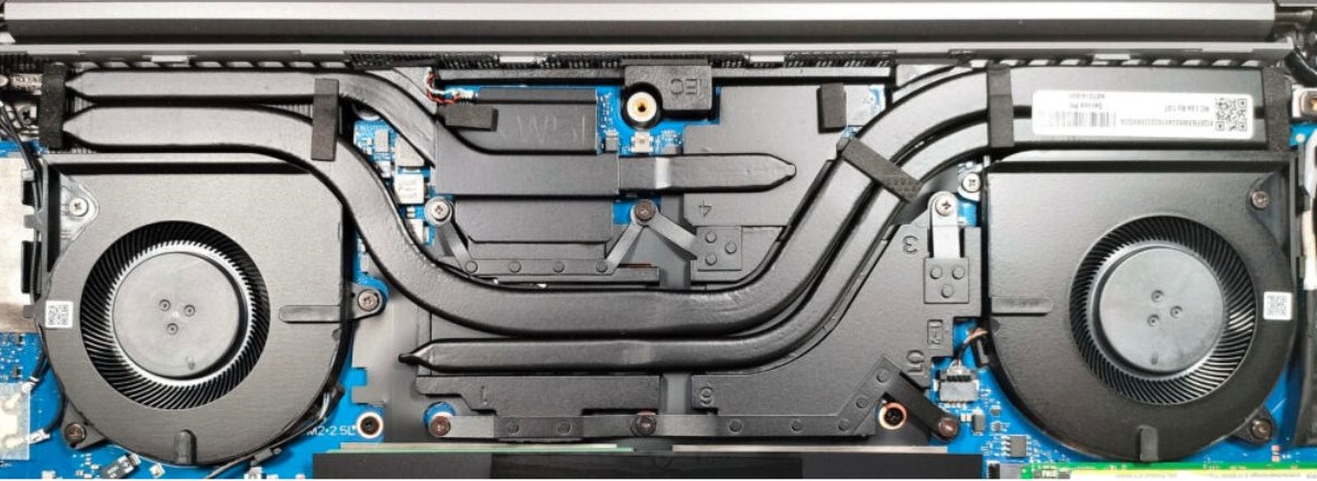 Hệ thống tản nhiệt kép ZBook Power G10