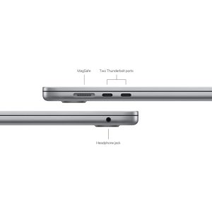 Cổng kết nối MacBook Air M3 15 inch Gray