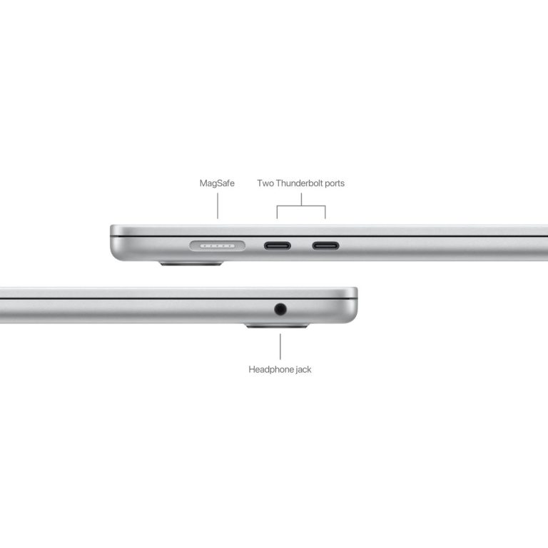 Cổng kết nối MacBook Air M3 15 inch Silver