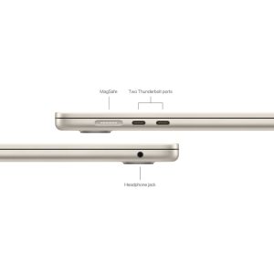 Cổng kết nối MacBook Air M3 15 inch Starlight