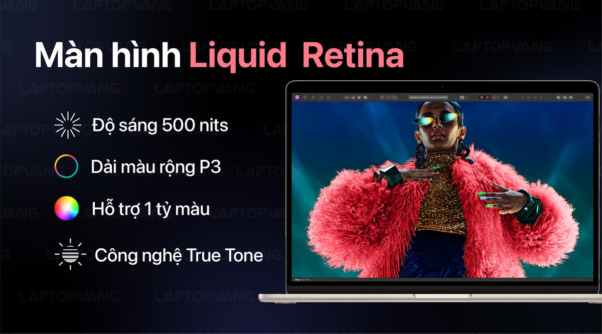 Màn hình Liquid Retina Mac Air M3