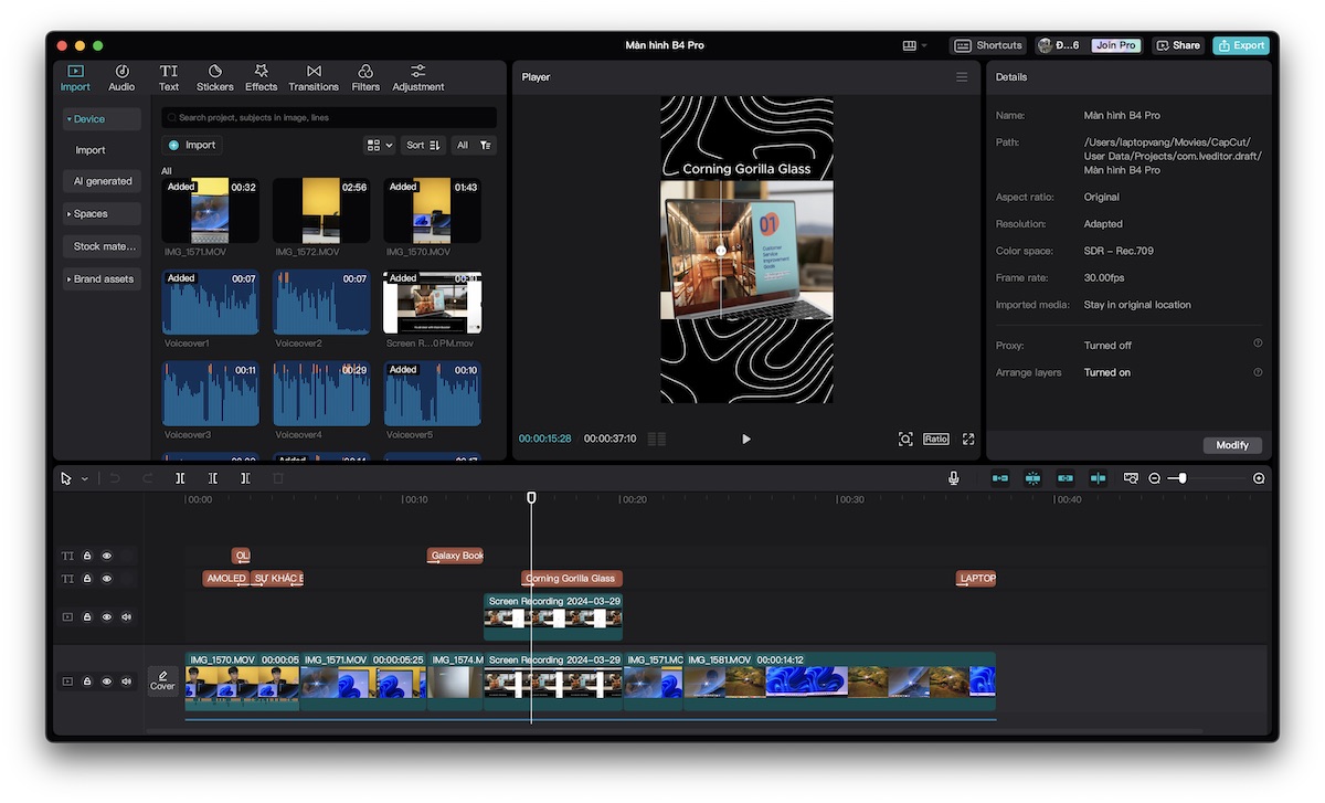 Capcut MacBook