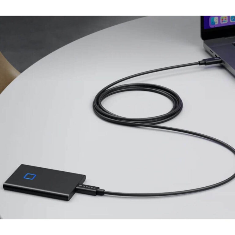 Cáp Hyperdrive Thunderbolt 4 C to C HDTB4AC2GL 04