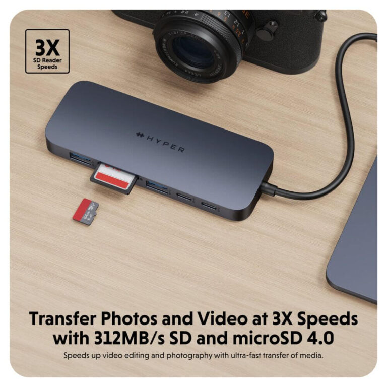 Cổng Chuyển Đổi Hyperdrive Next 10 Ports USB C HD4005GL 03