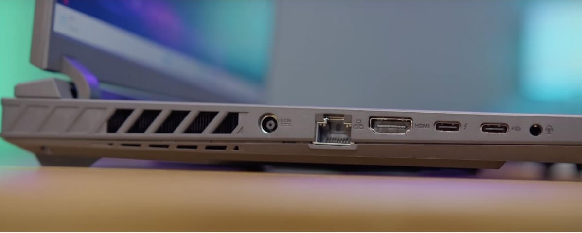 Cổng kết nối Rog Strix G16 2023