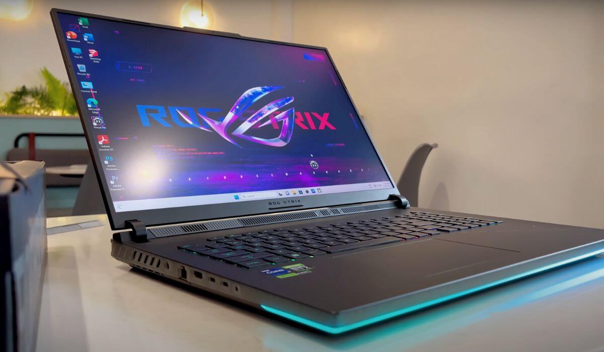 Thiết kế Strix Scar 18 Core i9