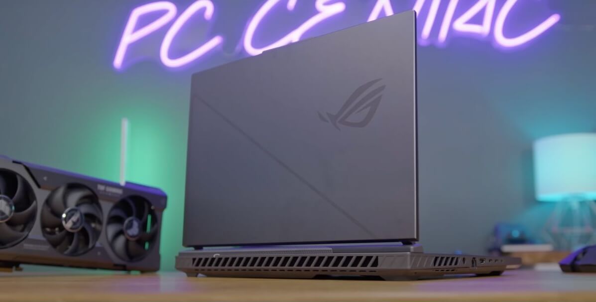 Thiết kế không đổi của Strix G16