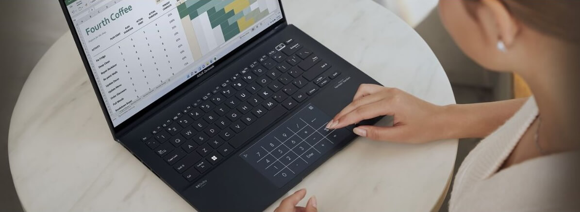 Trải nghiệm bàn phím thú vị ZenBook UM3402