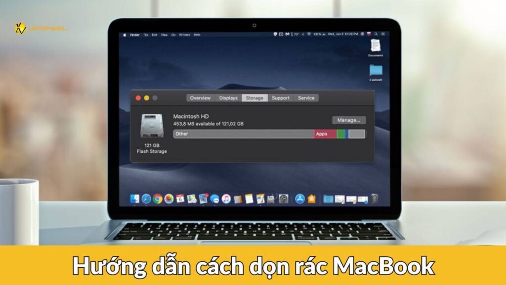 dọn rác trên macbook