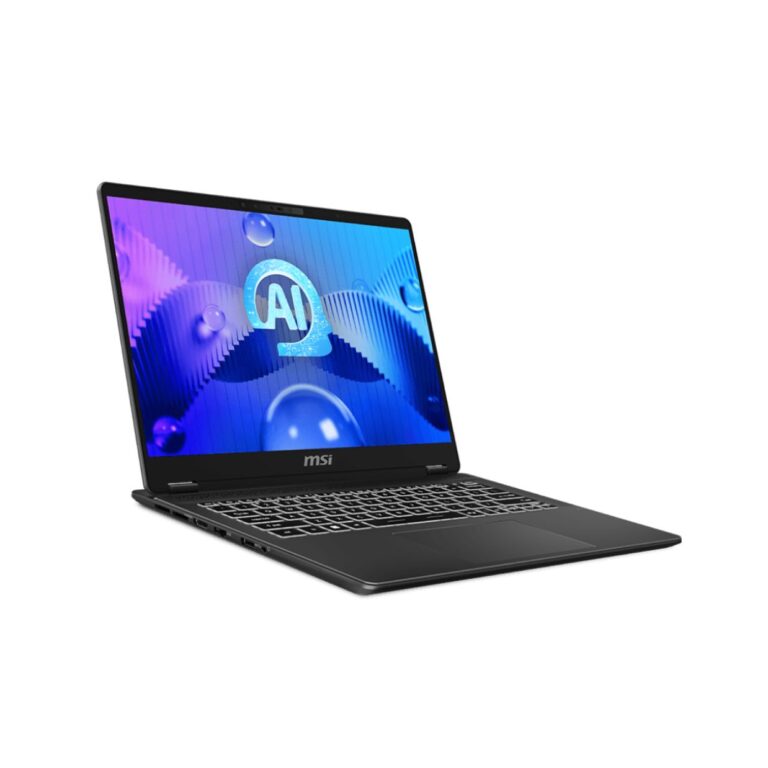 Cạnh trái MSI Prestige 14 AI