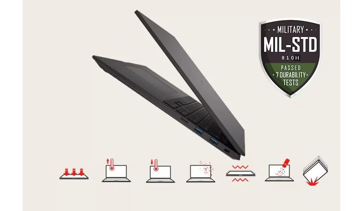 LG Gram 16 2024 đạt chuẩn độ bền quân đội