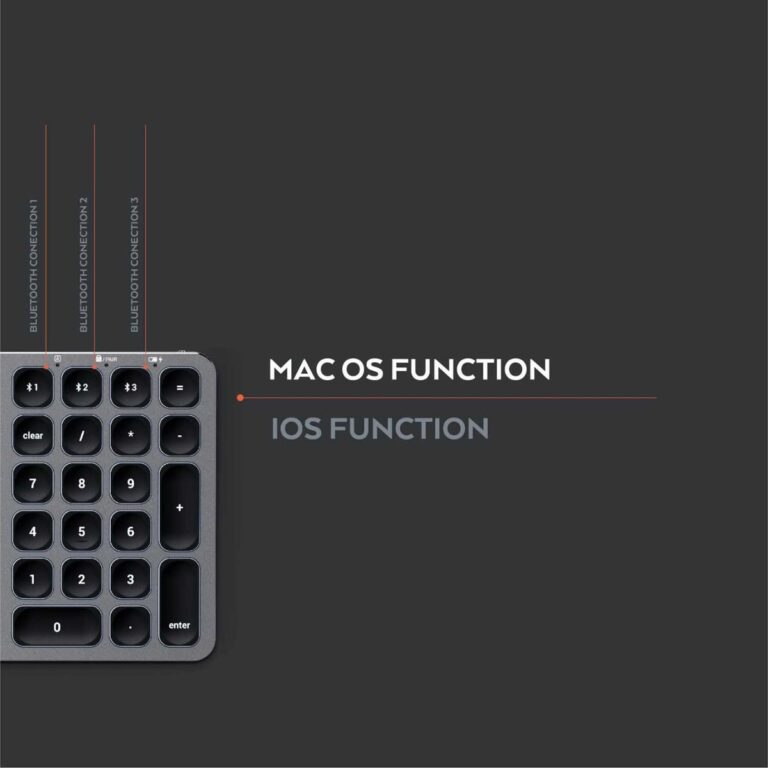Bàn phím Bluetooth Satechi cho Mac ST-ACBKM 7