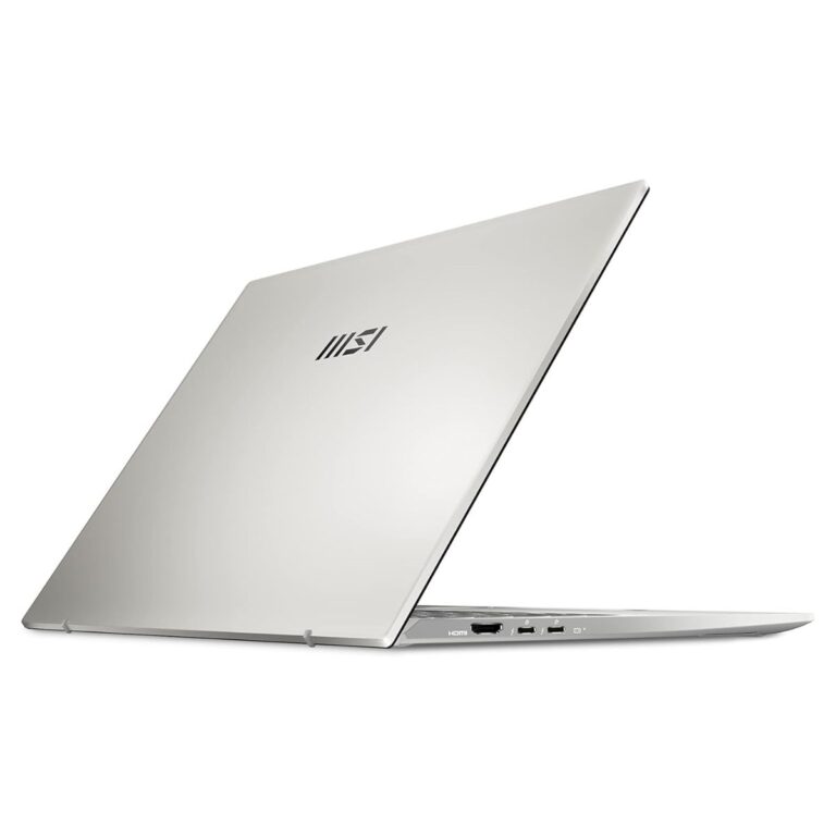 Cạnh trái MSI Prestige 14 Evo 2023