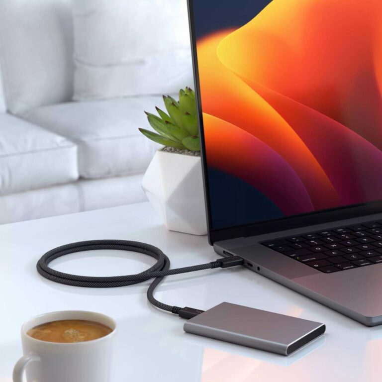 Cáp Satechi Thunderbolt 4 Pro ST-YTB100K 5